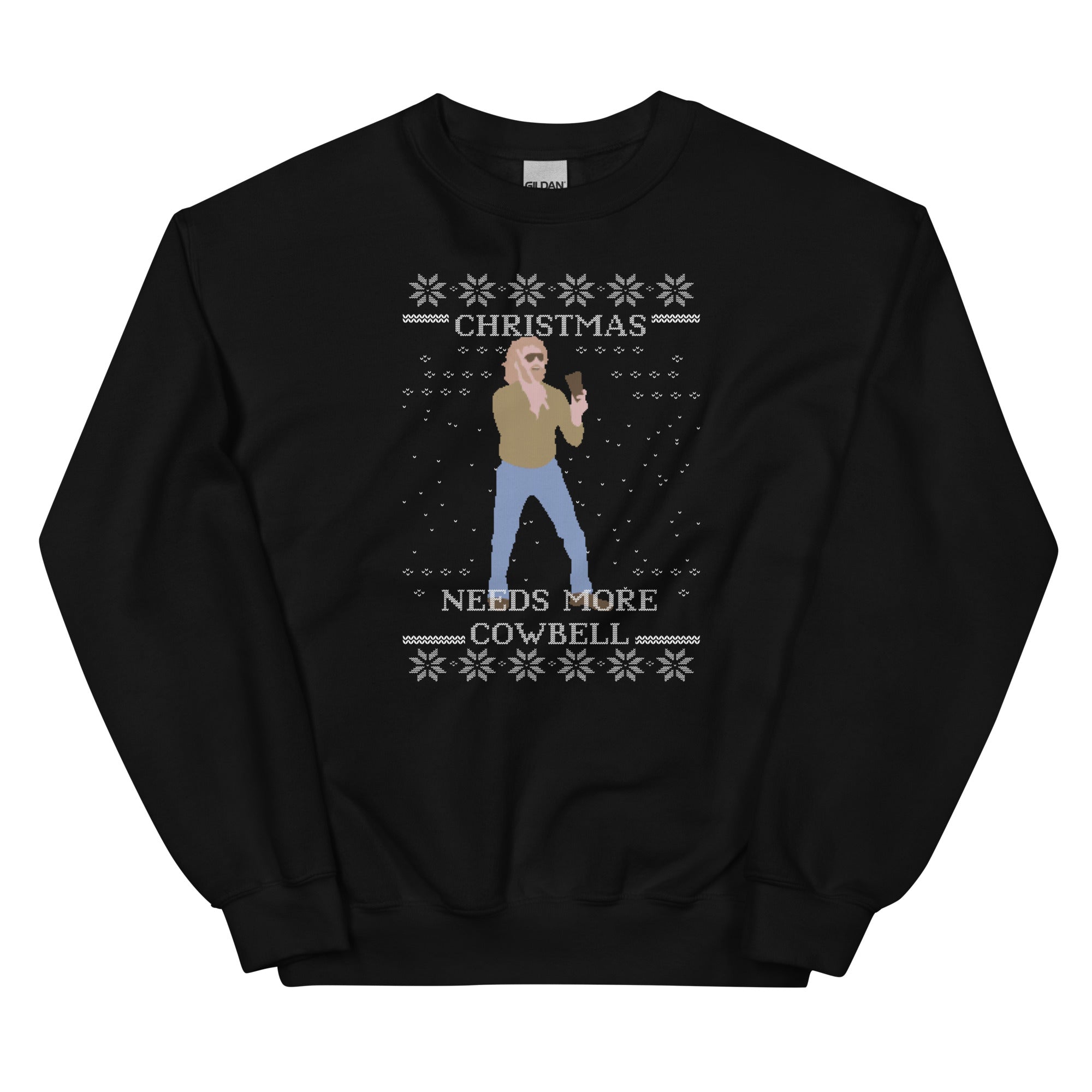 Christmas Needs More Cowbell Unisex Sweatshirt