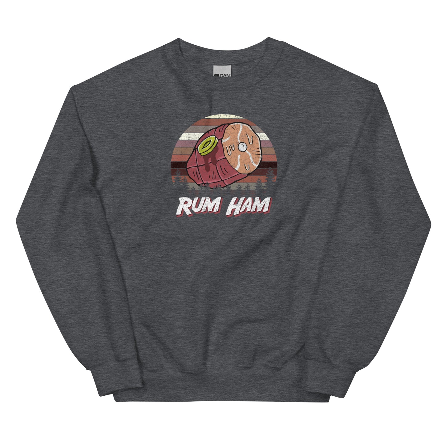 Rum Ham Retro Unisex Sweatshirt