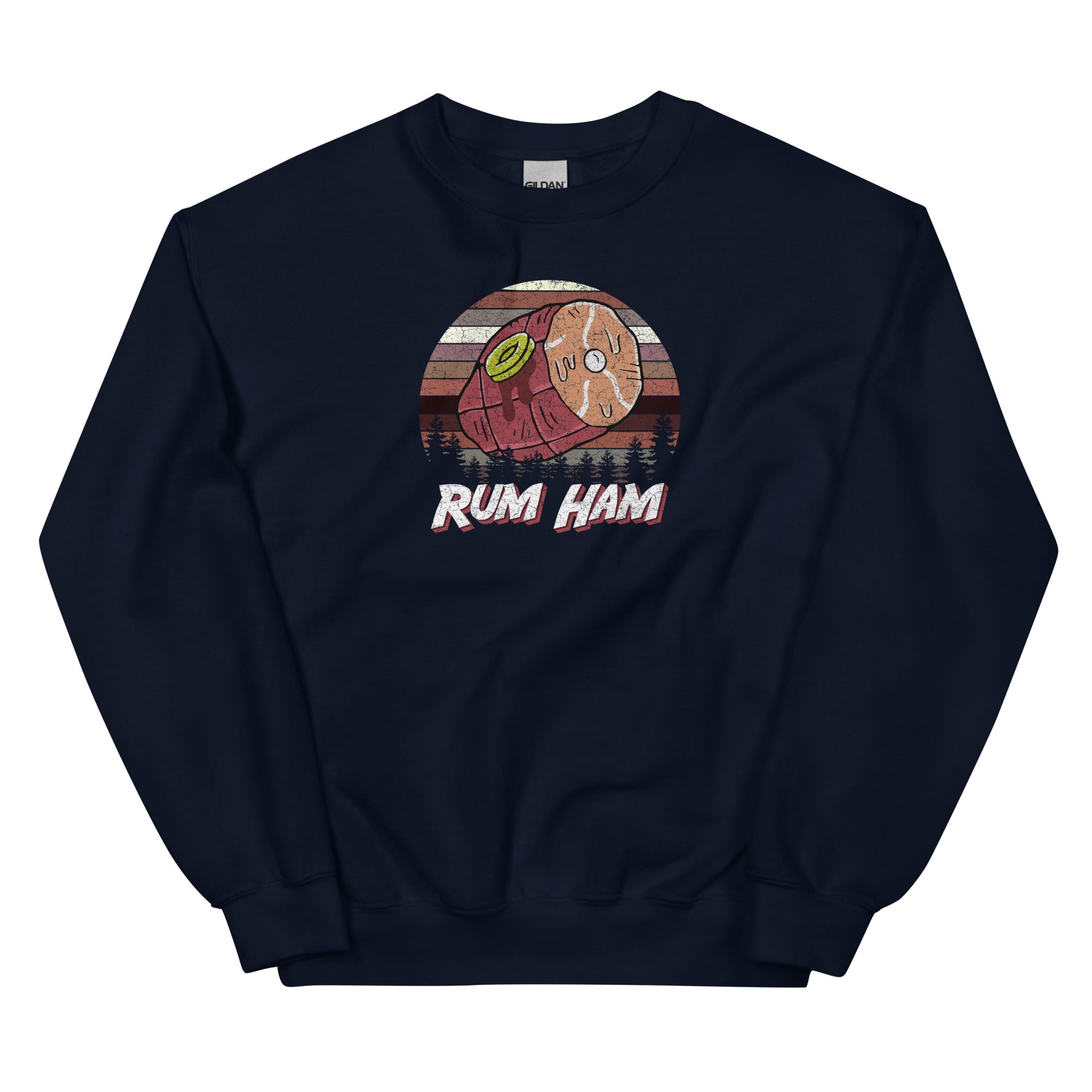 Rum Ham Retro Unisex Sweatshirt