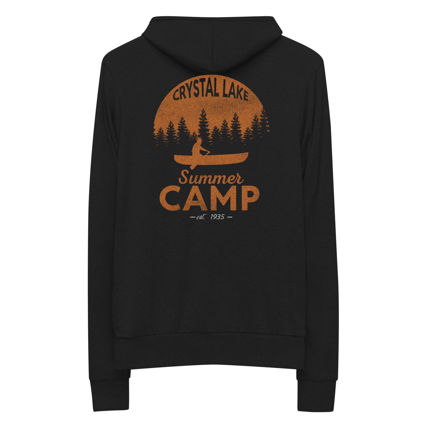 Camp Crystal Lake Unisex zip hoodie
