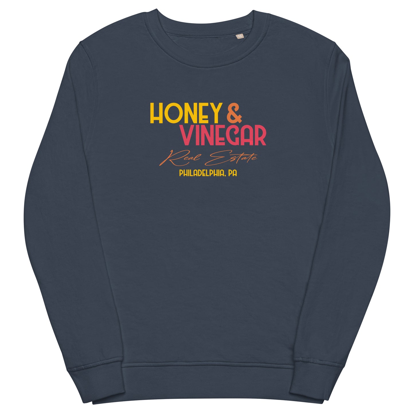 Honey & Vinegar Real Estate - Unisex organic sweatshirt