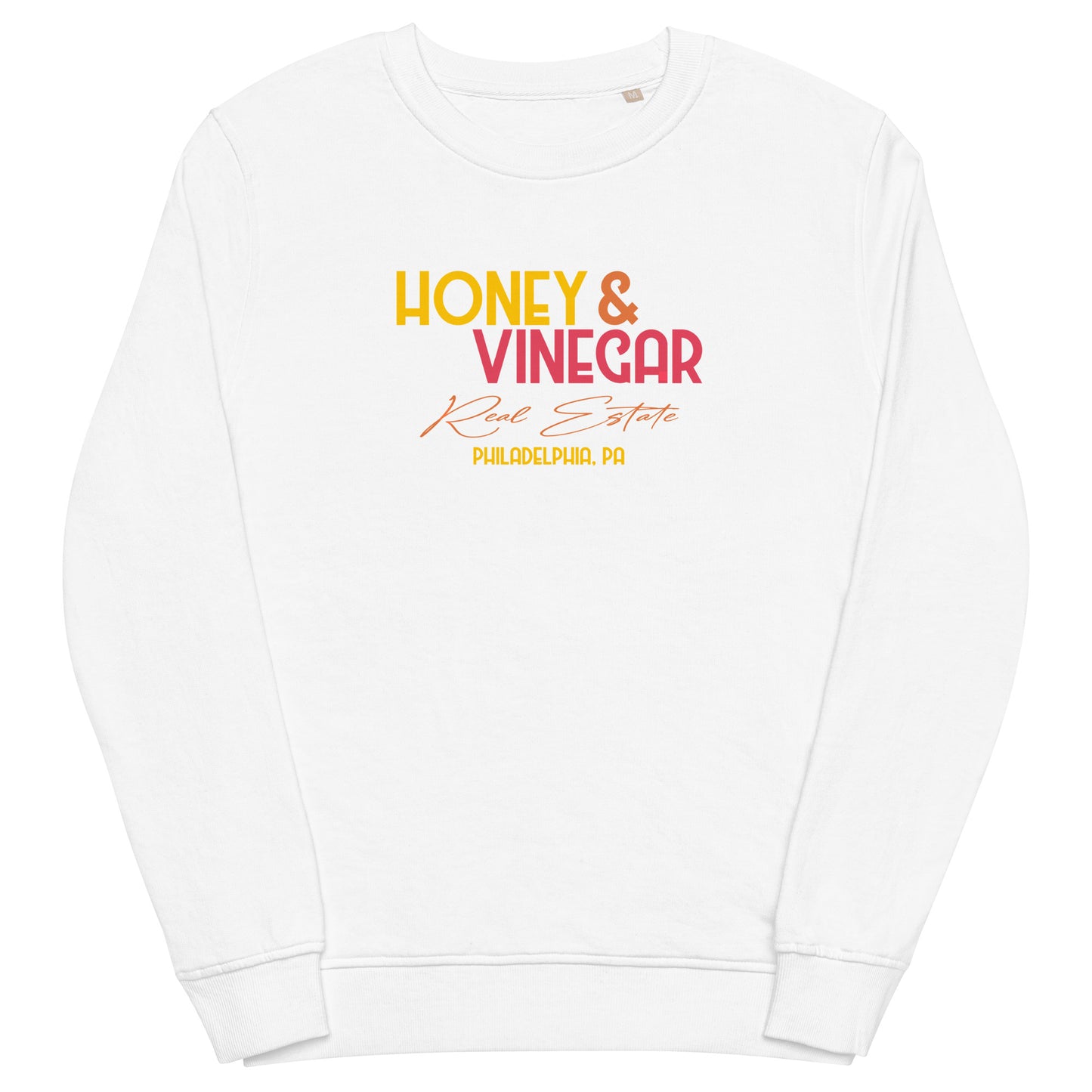 Honey & Vinegar Real Estate - Unisex organic sweatshirt