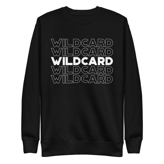 Wildcard Wildcard Wildcard Unisex Premium Sweatshirt