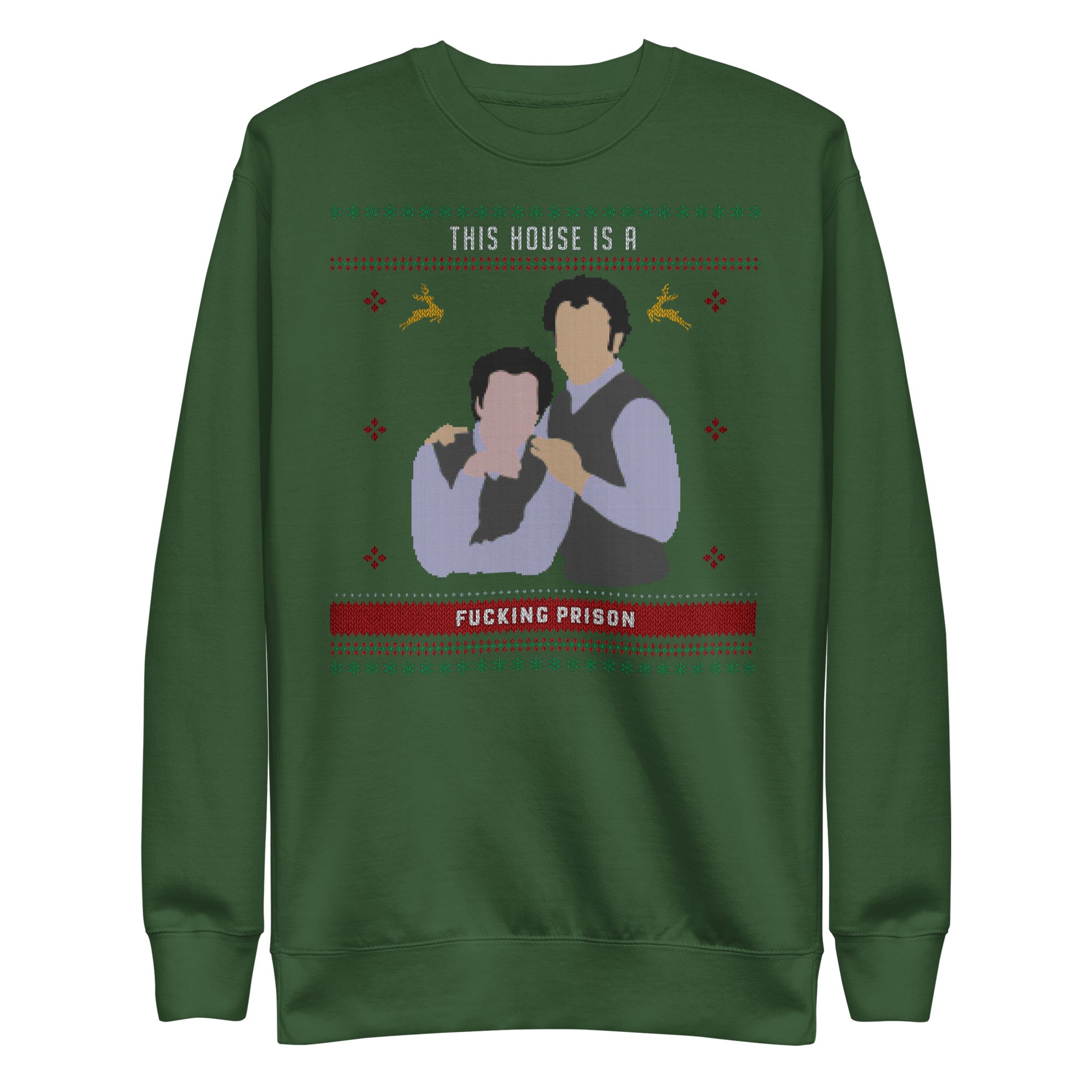 This House is a Prison X-Mas Sweatshirt - Unisex Premium Sweatshirt