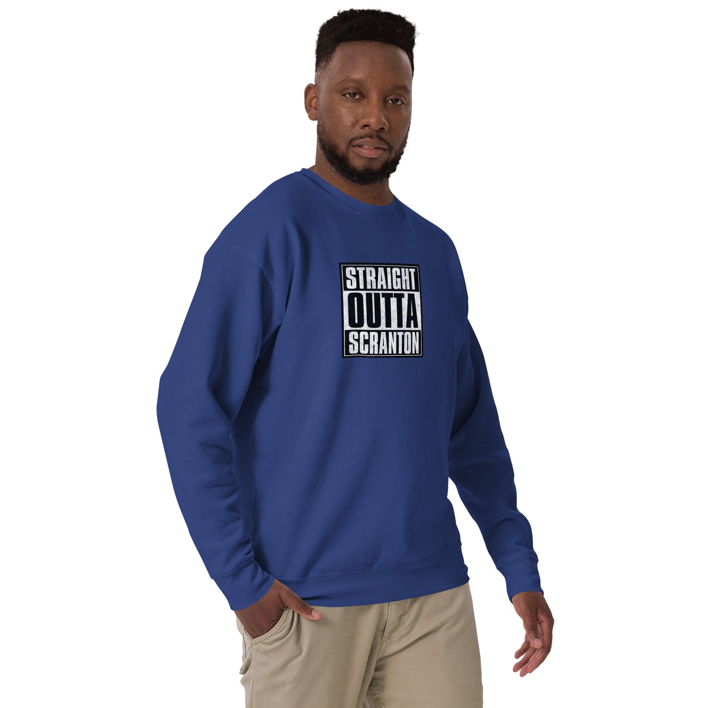 Straight Outta Scranton Unisex Premium Sweatshirt