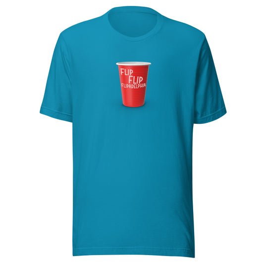 Flip a Delphia Solo Cup Premium t-shirt