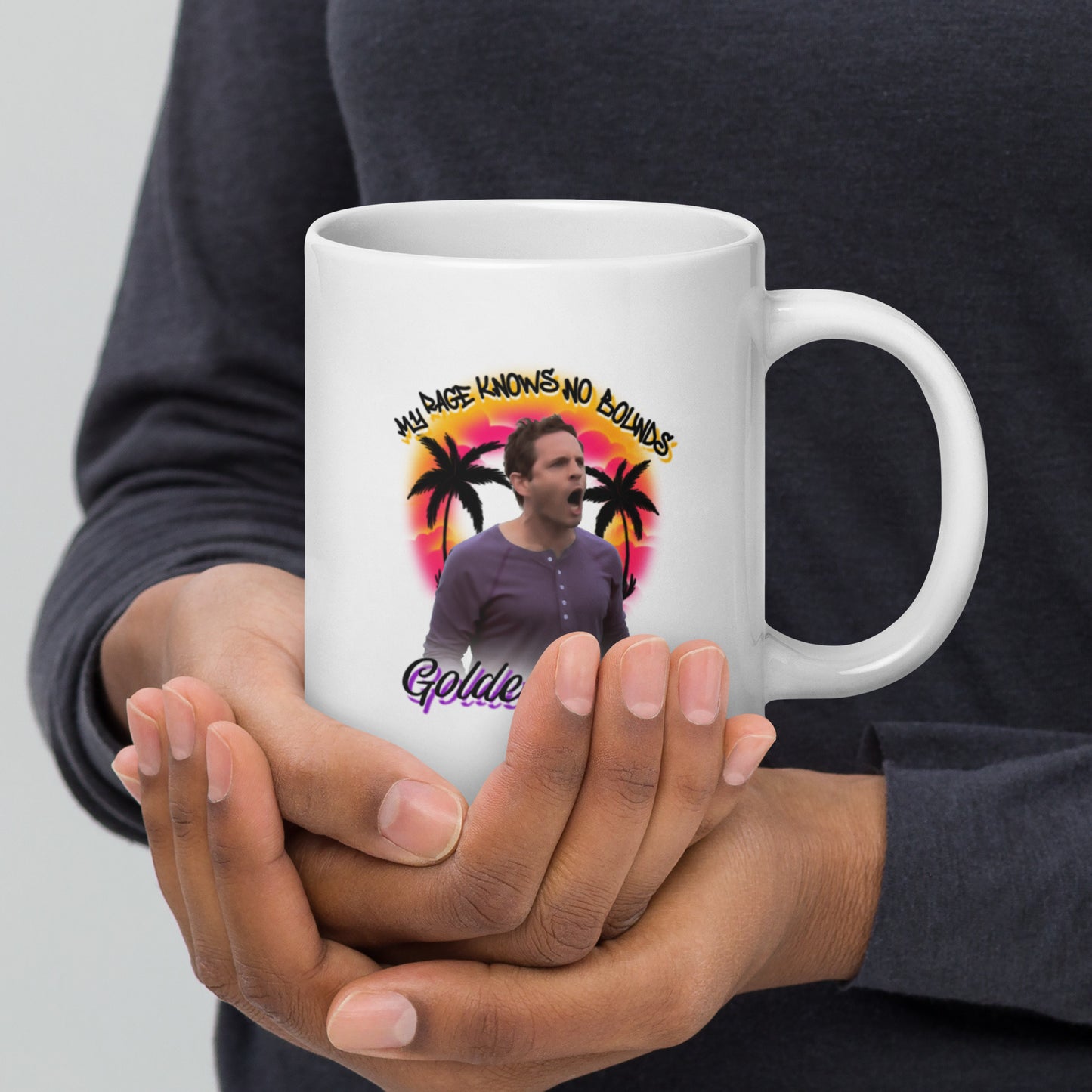 Rage Airbrush glossy mug